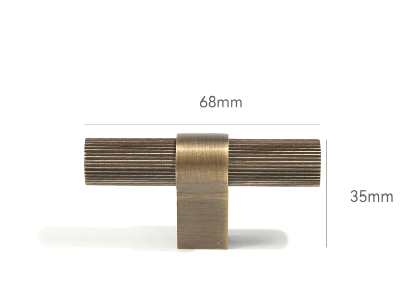 Corrosion-Resistant Brass Cabinet & Drawer Handle (Electrolytic Finish)