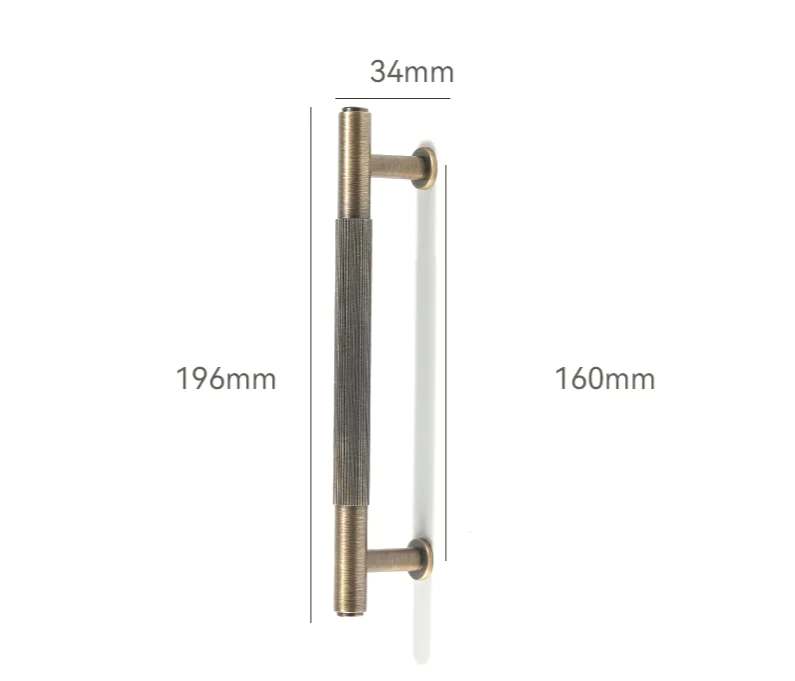 Corrosion-Resistant Brass Cabinet & Drawer Handle (Electrolytic Finish)