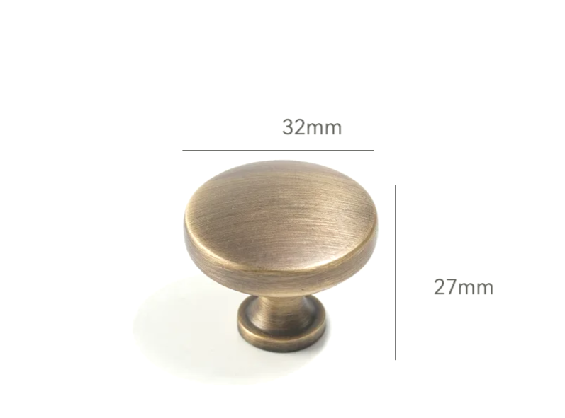 Corrosion-Resistant Brass Cabinet & Drawer Handle (Electrolytic Finish)