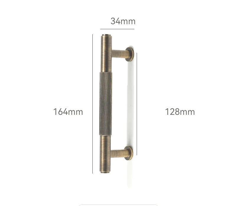 Corrosion-Resistant Brass Cabinet & Drawer Handle (Electrolytic Finish)