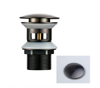 Corrosion-Resistant Brass Push-Down Drain Stopper (Universal Fit)