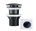 Corrosion-Resistant Brass Push-Down Drain Stopper (Universal Fit)