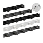 Corrosion-Resistant Stainless Steel Wall-Mounted Coat Rack (3–5 Hooks)