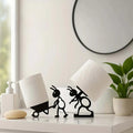 Cute Animal Wall-Mounted Toilet Paper Holder