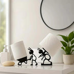 Cute Animal Wall-Mounted Toilet Paper Holder
