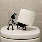 Cute Animal Wall-Mounted Toilet Paper Holder