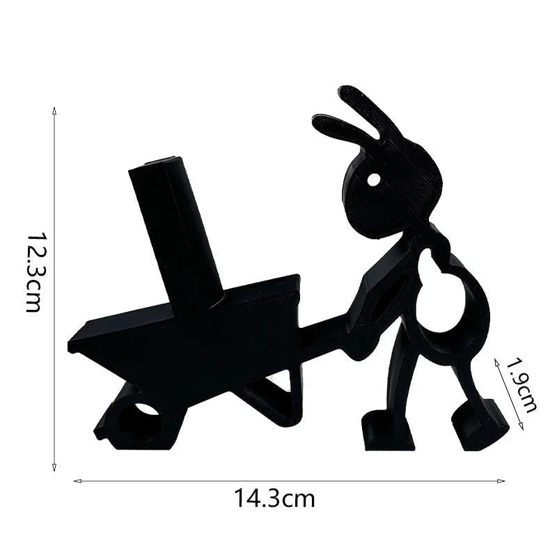 Cute Animal Wall-Mounted Toilet Paper Holder