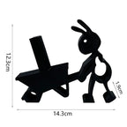 Cute Animal Wall-Mounted Toilet Paper Holder