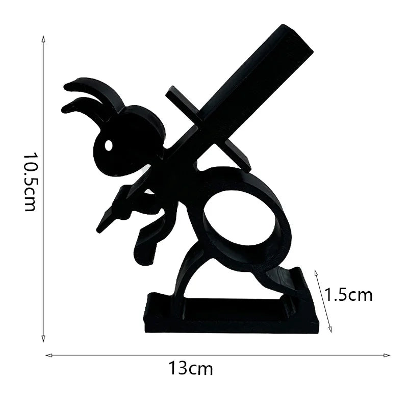 Cute Animal Wall-Mounted Toilet Paper Holder