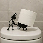 Cute Animal Wall-Mounted Toilet Paper Holder