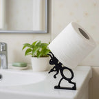 Cute Animal Wall-Mounted Toilet Paper Holder