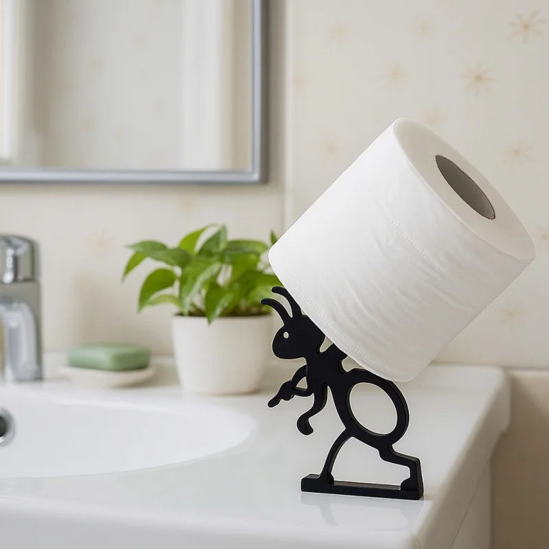 Cute Animal Wall-Mounted Toilet Paper Holder