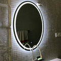 Daylight LED Magnifying Anti-Fog Vanity Mirror (Frameless Oval)