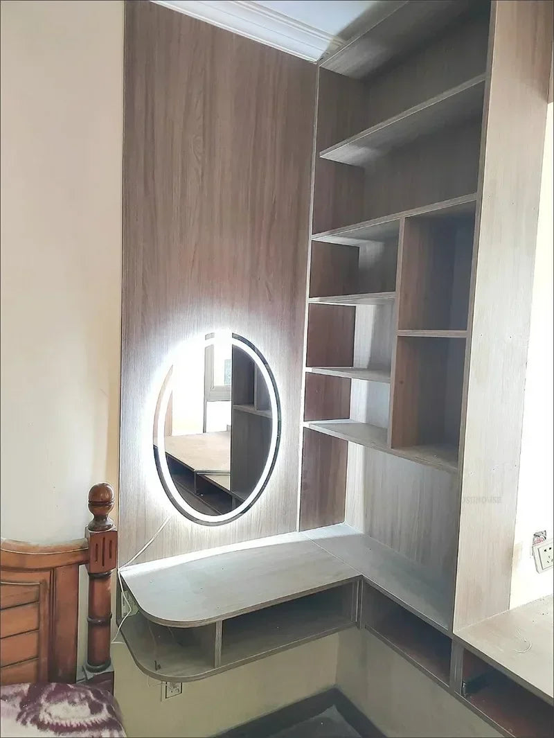 Daylight LED Magnifying Anti-Fog Vanity Mirror (Frameless Oval)