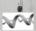 Digital Temperature Display Waterfall Bathroom Sink Faucet (Up/Down Adjustable)