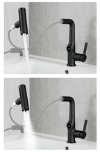 Digital Temperature Display Waterfall Bathroom Sink Faucet (Up/Down Adjustable)