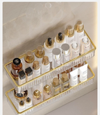 Drill-Free Clear Acrylic Corner Wall Shelf