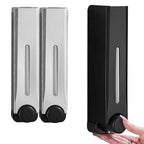 Drill-Free One-Touch Wall Soap Dispenser (500ml Chambers)