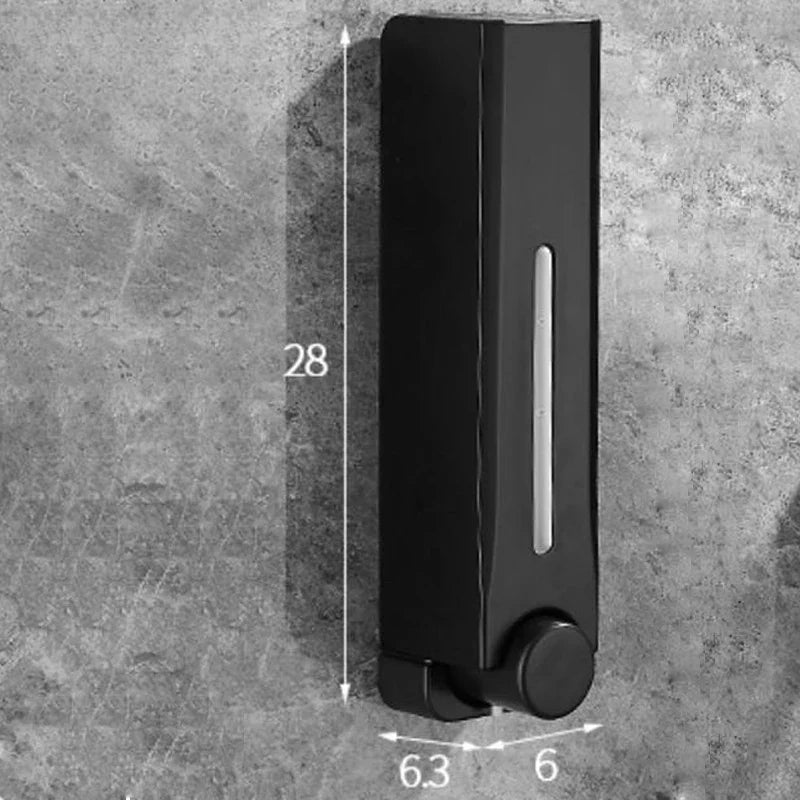 Drill-Free One-Touch Wall Soap Dispenser (500ml Chambers)