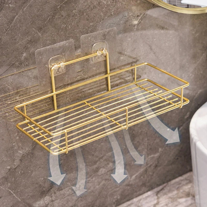 Drill-Free Rust-Resistant Wall-Mounted Cup Holder