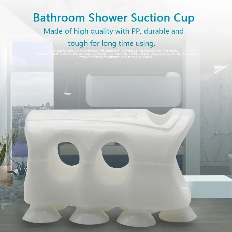 Drill-Free Suction Adjustable Handheld Shower Head Holder