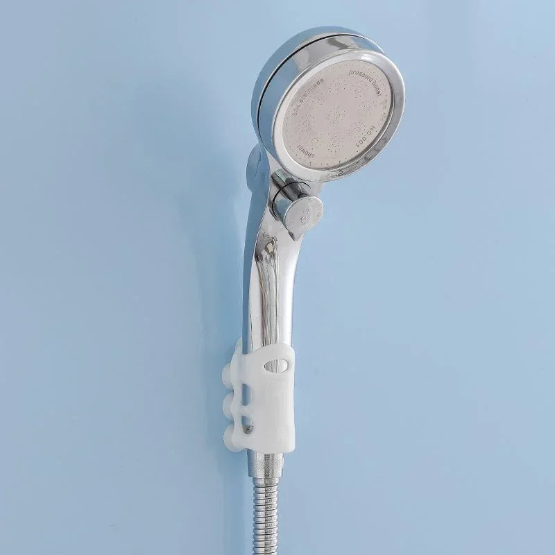 Drill-Free Suction Adjustable Handheld Shower Head Holder