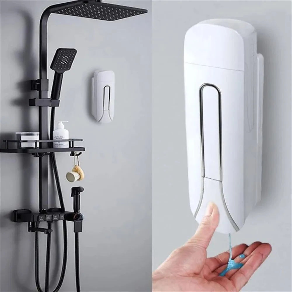 Drill-Free Wall-Mount Refillable Soap Dispenser