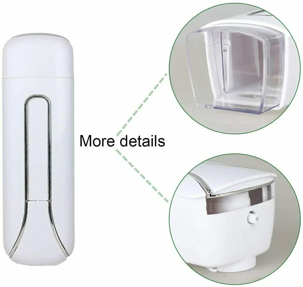Drill-Free Wall-Mount Refillable Soap Dispenser