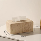 Durable Natural Sandstone Soap Dish & Tumbler (4-Piece Set)