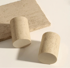 Durable Natural Sandstone Soap Dish & Tumbler (4-Piece Set)