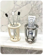 Durable Scratch-Resistant Ceramic Toothbrush Holder