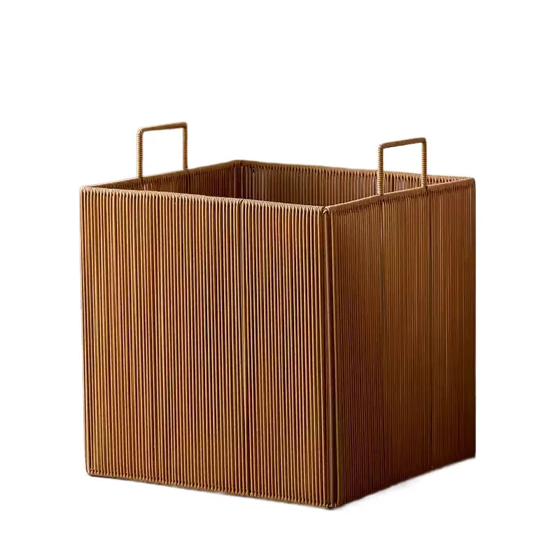 Eco-Friendly Breathable Mesh Laundry Basket (Built-In Handles)