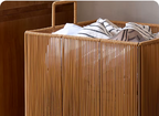 Eco-Friendly Breathable Mesh Laundry Basket (Built-In Handles)