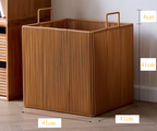 Eco-Friendly Breathable Mesh Laundry Basket (Built-In Handles)