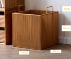 Eco-Friendly Breathable Mesh Laundry Basket (Built-In Handles)