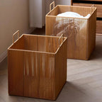 Eco-Friendly Breathable Mesh Laundry Basket (Built-In Handles)