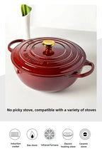 Enameled Cast Iron Non-Stick Dutch Oven (5-Quart)