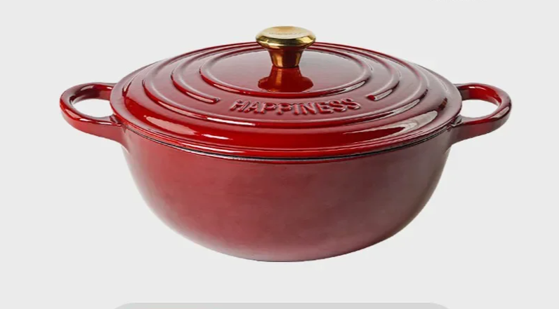 Enameled Cast Iron Non-Stick Dutch Oven (5-Quart)