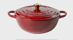 Enameled Cast Iron Non-Stick Dutch Oven (5-Quart)
