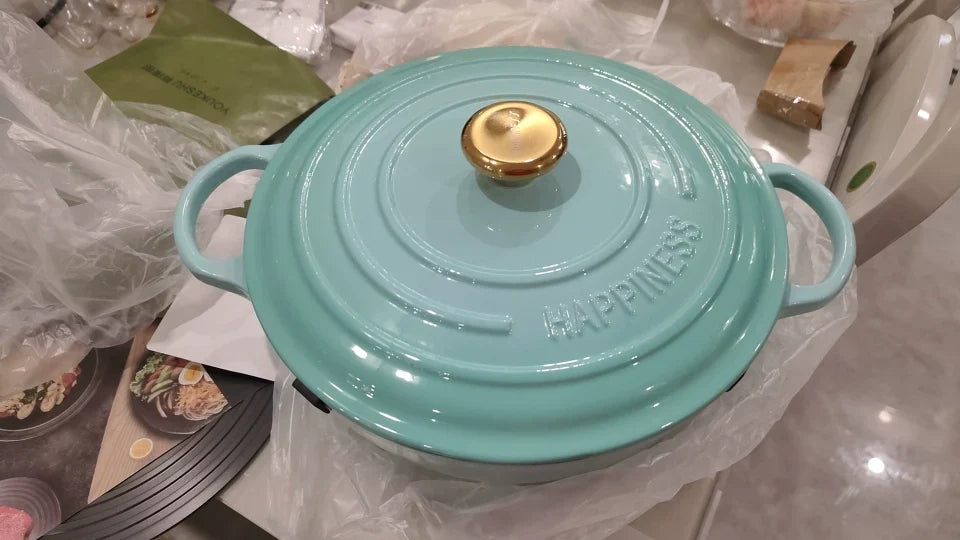 Enameled Cast Iron Non-Stick Dutch Oven (5-Quart)