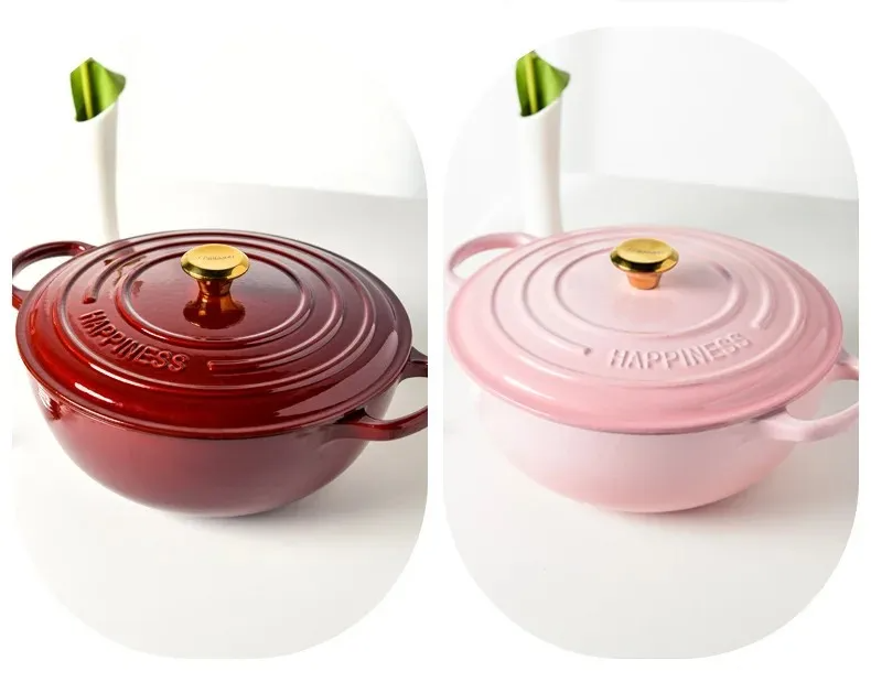 Enameled Cast Iron Non-Stick Dutch Oven (5-Quart)