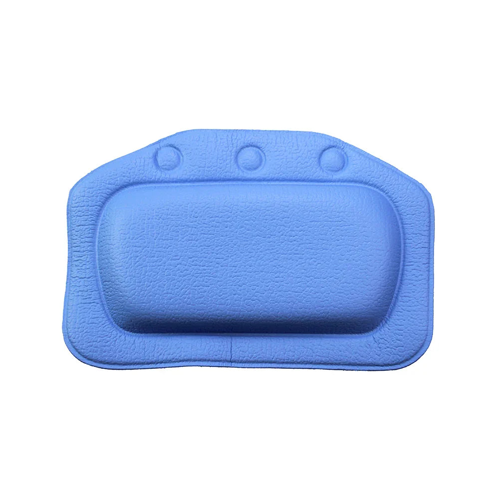 Ergonomic Neck-Support Suction-Cup Bath Pillow