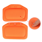 Ergonomic Neck-Support Suction-Cup Bath Pillow