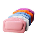 Ergonomic Neck-Support Suction-Cup Bath Pillow
