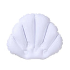 Ergonomic Terry Cloth Inflatable Bath Pillow (With Suction Cups)