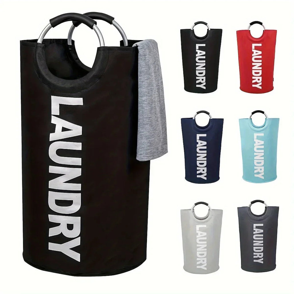 Extra-Large Collapsible Waterproof Polyester Laundry Hamper