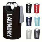 Extra-Large Collapsible Waterproof Polyester Laundry Hamper