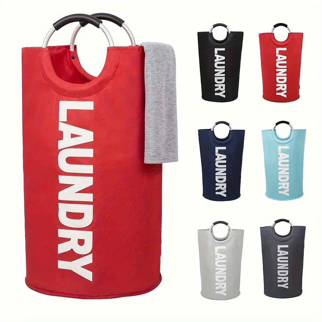 Extra-Large Collapsible Waterproof Polyester Laundry Hamper