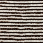 Extra-Soft Striped Jacquard Lamb Fleece Fabric