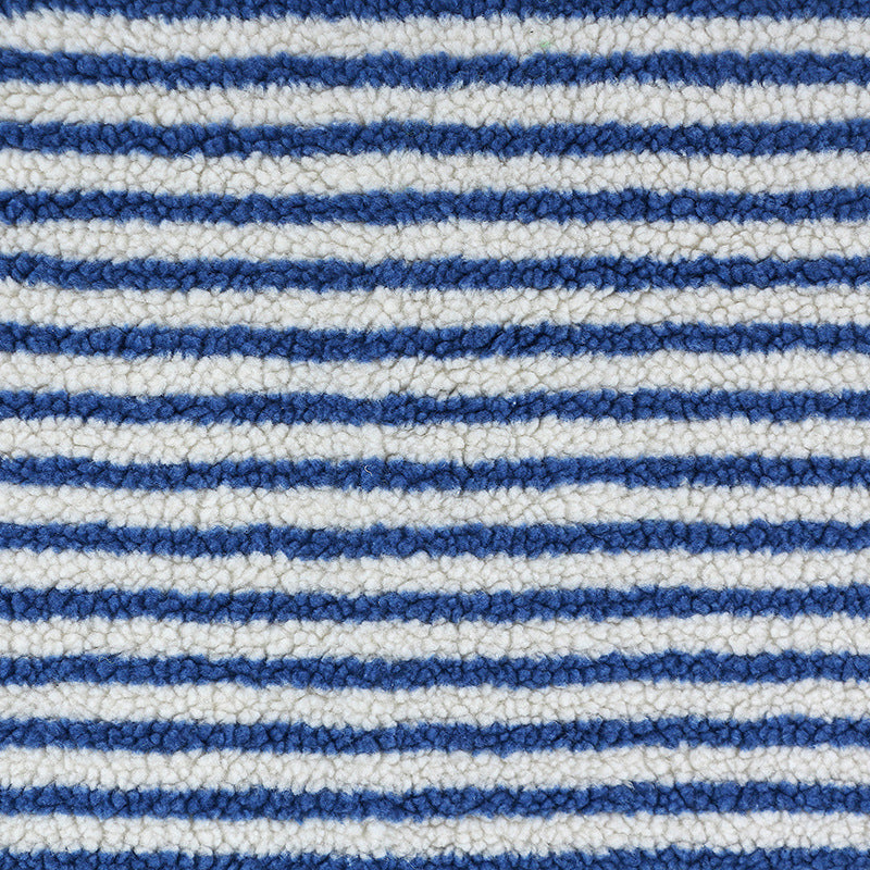 Extra-Soft Striped Jacquard Lamb Fleece Fabric